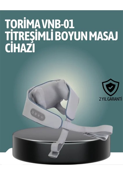 Vnb-01 Şarjlı Isıtmalı Boyun ve Omuz Masaj Cihazı