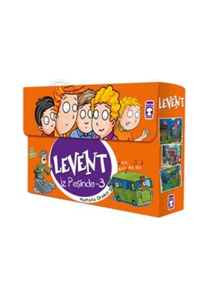 Levent Iz Peşinde - 03 Set (5 Kitap Takım)