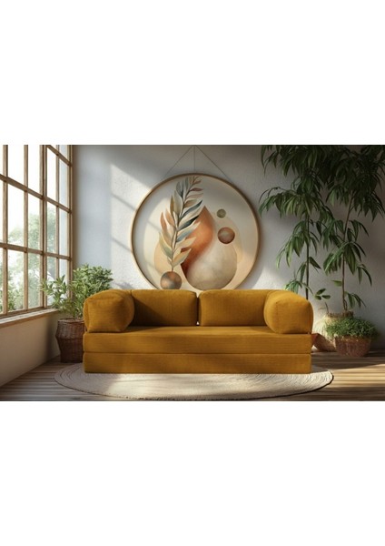 100X200 Kanepe-Fitilli Kadife Yıkanır Silinir Yeryatağı