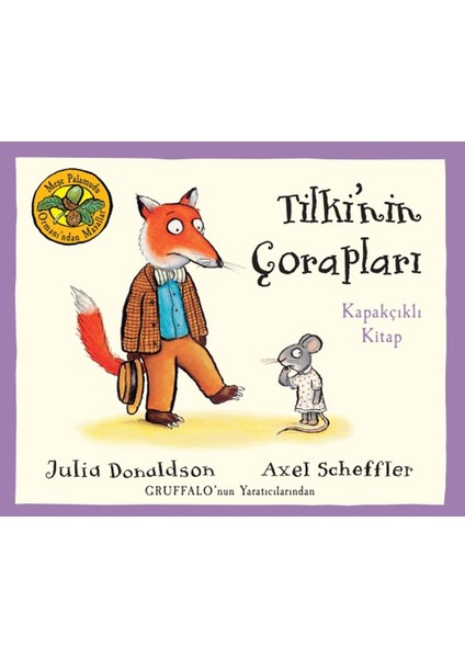 Meşe Palamudu Ormanından Masallar Tilkinin Çorapları Kapakçıklı Kitap