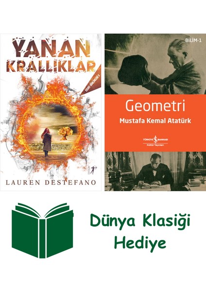 Yanan Krallıklar + Geometri + Dünya Klasiği Hediye