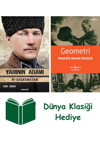 Yarının Adamı 4 - Başkomutan + Geometri + Dünya Klasiği Hediye