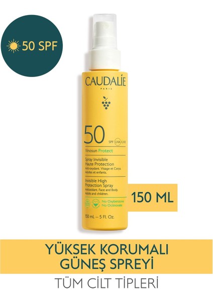 Vinosun Protect Spf 50+ Güneş Spreyi 150 Ml