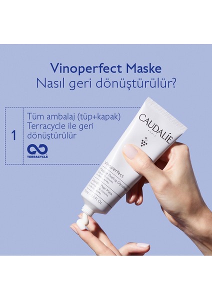 Vinoperfect Glikolik Maske 75 ml – Cildi Aydınlatan, Pürüzsüzleştiren ve Canlandıran Yüz Bakımı