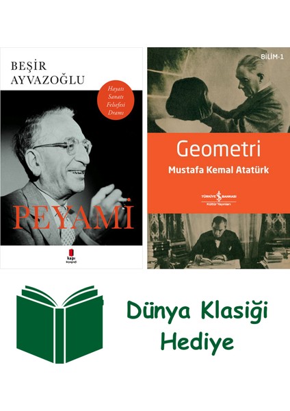 Peyami + Geometri + Dünya Klasiği Hediye