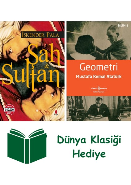 Şah & Sultan + Geometri + Dünya Klasiği Hediye