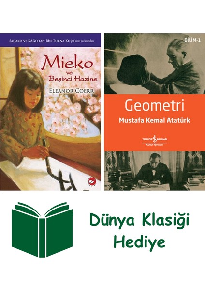 Mieko ve Beşinci Hazine + Geometri + Dünya Klasiği Hediye