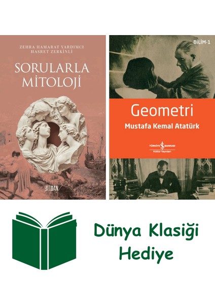 Sorularla Mitoloji + Geometri + Dünya Klasiği Hediye