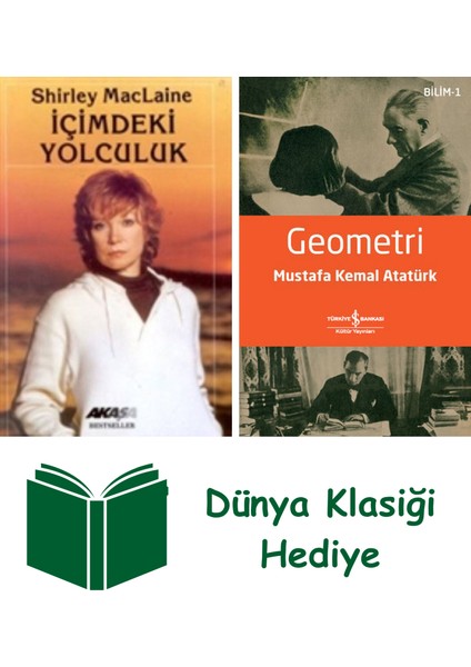 Içimdeki Yolculuk + Geometri + Dünya Klasiği Hediye