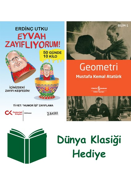 Eyvah Zayıflıyorum! + Geometri + Dünya Klasiği Hediye