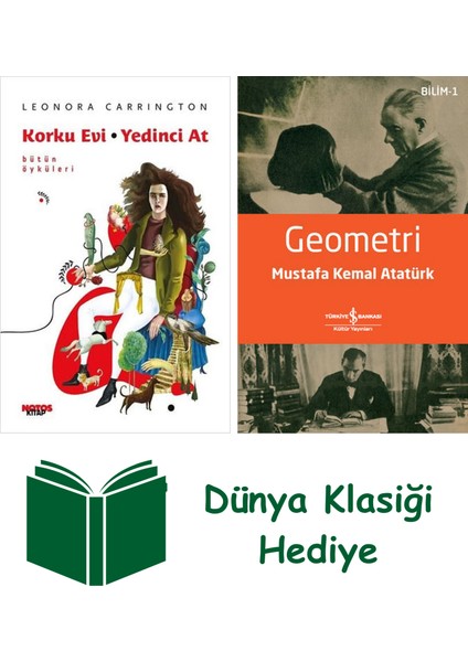 Korku Evi - Yedinci At + Geometri + Dünya Klasiği Hediye