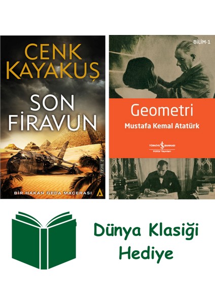 Son Firavun + Geometri + Dünya Klasiği Hediye