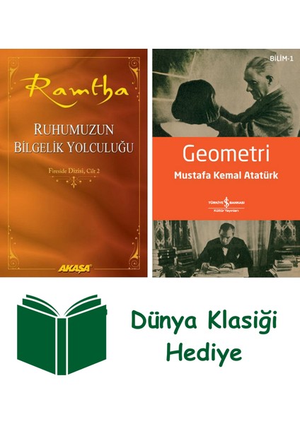 Ruhumuzun Bilgelik Yolculuğu + Geometri + Dünya Klasiği Hediye