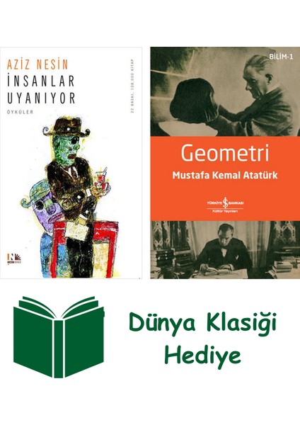 Insanlar Uyanıyor + Geometri + Dünya Klasiği Hediye