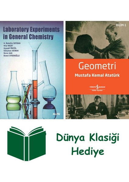Laboratory Experiments In General Chemistry + Geometri + Dünya Klasiği Hediye