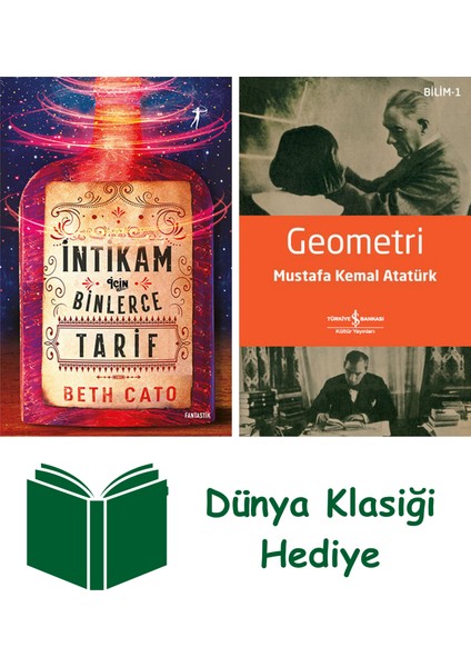 Intikam Için Binlerce Tarif + Geometri + Dünya Klasiği Hediye