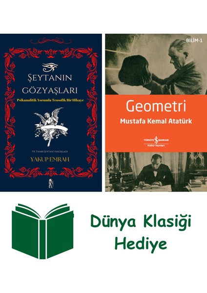 Şeytanın Gözyaşları + Geometri + Dünya Klasiği Hediye