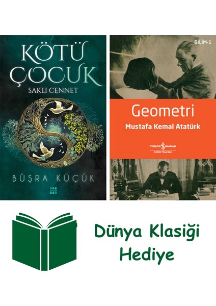 Kötü Çocuk 4 - Saklı Cennet + Geometri + Dünya Klasiği Hediye