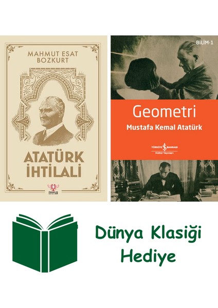 Atatürk Ihtilali + Geometri + Dünya Klasiği Hediye
