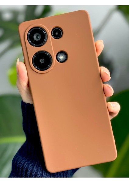 Redmi Note 13 4g Uyumlu Içi Kadife Lansman Esnek Silikon Kılıf