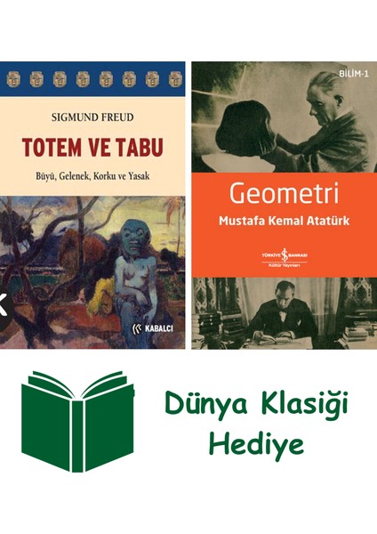 Totem ve Tabu + Geometri + Dünya Klasiği Hediye