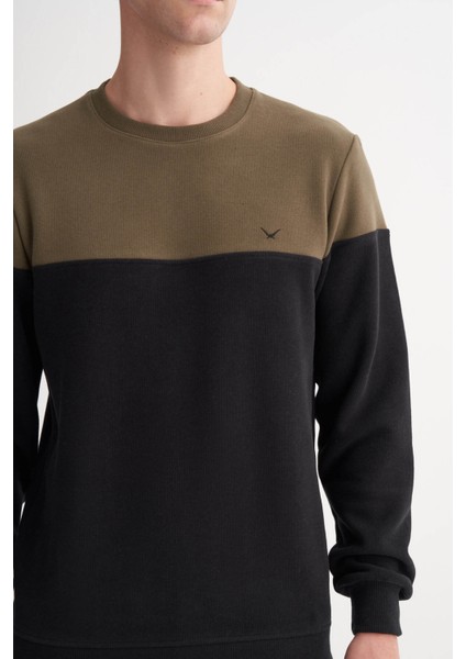 Haki Erkek Sweatshirt 56420 fırsatları
