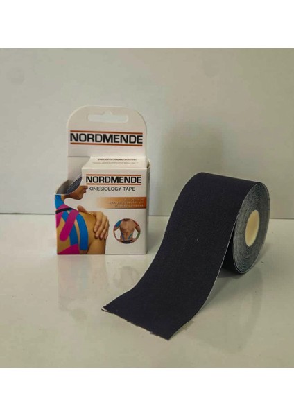 Kınesıo Tape Ağrı Bandı 5cm x 5 Metre - Siyah , Kınesıo Bant, Kinesıology Tape Bant