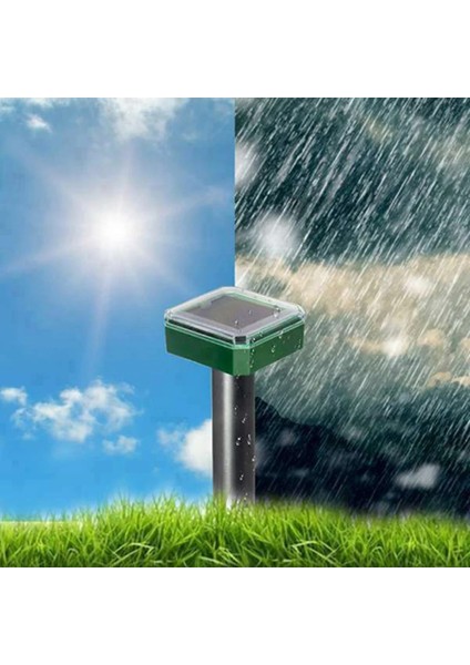 Solar Güneş Enerjili Akrep Köstebek Yılan Fare Kovucu 750 M2 Etkili Kare modelleri