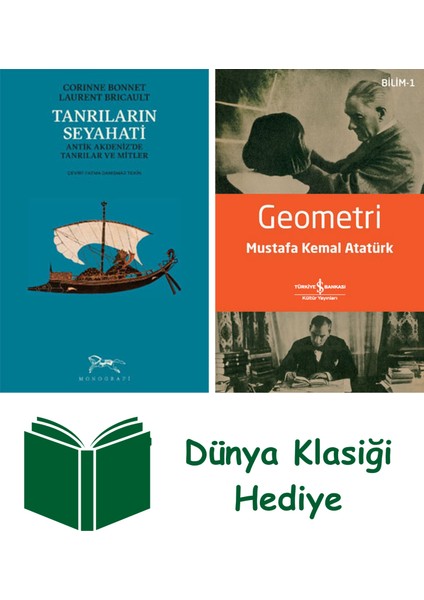 Tanrıların Seyahati + Geometri + Dünya Klasiği Hediye