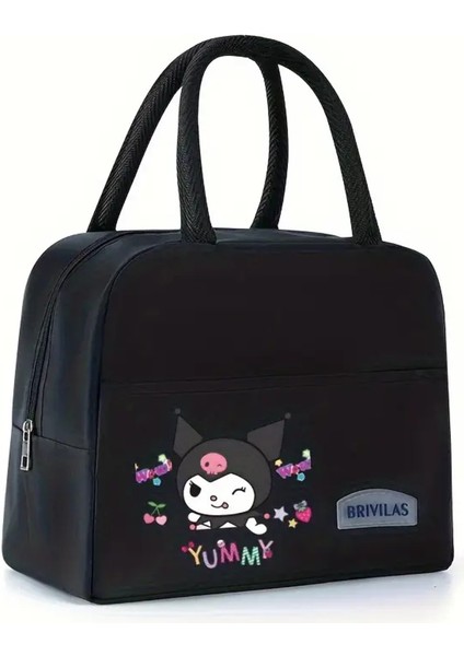 Beslenme Çantası Izoleli Sıcak Soğuk Koruma Kuromi Figürlü Yummy