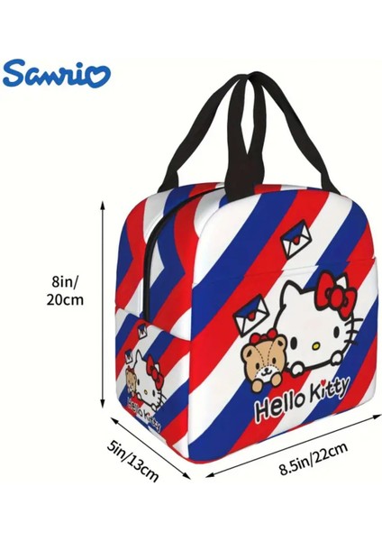 Beslenme Çantası Izoleli Sıcak Soğuk Koruma Hello Kitty Figürlü HKM487 fiyatları