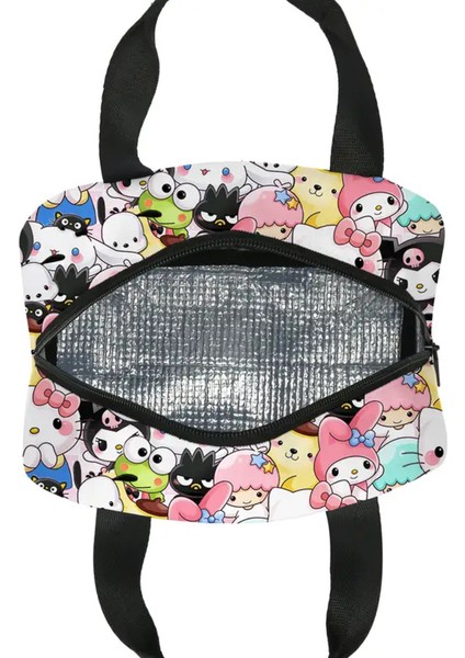 Beslenme Çantası Izoleli Sıcak Soğuk Koruma Kuromi Hello Kitty Figürlü fiyatları
