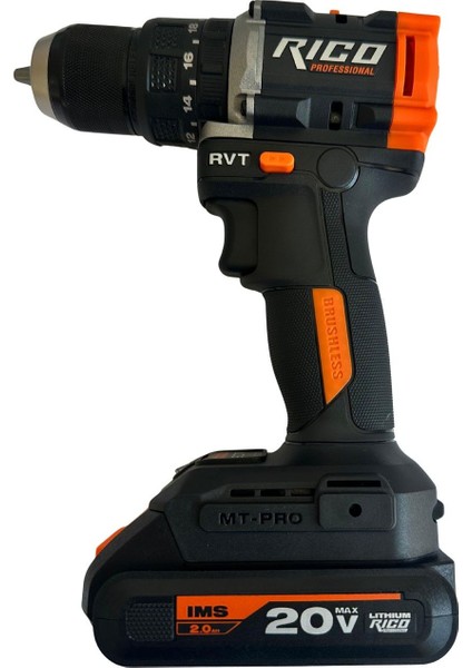 028-RE0016 Çift Akülü Şarjlı Darbeli Matkap 20V