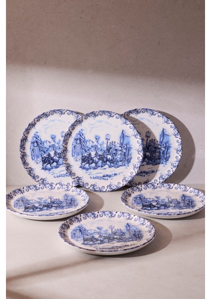 Coaching Brothers 6 Kişilik Pasta Takımı 21 cm