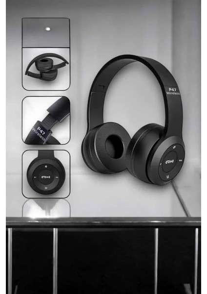 Kulak Üstü Tf Kart ve Aux Destekli Ergonomik Bluetooth Kulaklık fiyatları