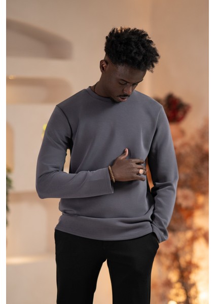 Modal Esnek Kumaş Regular Fit Mevsimlik Sweatshirt modelleri