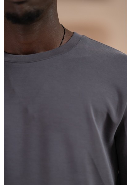 Modal Esnek Kumaş Regular Fit Mevsimlik Sweatshirt indirimleri