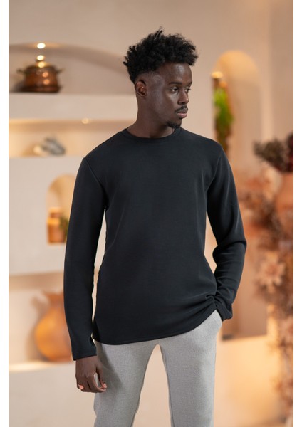 Modal Esnek Kumaş Regular Fit Mevsimlik Sweatshirt modelleri