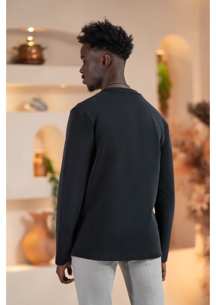 Modal Esnek Kumaş Regular Fit Mevsimlik Sweatshirt fırsatları