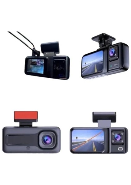 Geri Görüş Destekli Full Hd Araç Kamerası – Gelişmiş 3 Kameralı Kayıt Çözümü