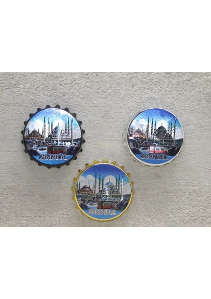 Istanbul Temalı Metal Magnet ALK4339 ( Lisinya )