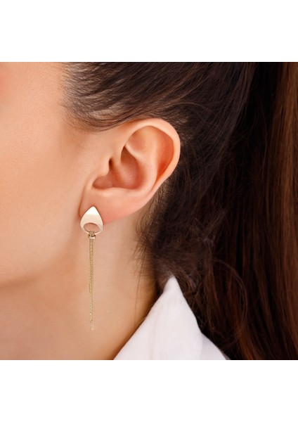 Tasarım Altın Küpe - 14K modelleri