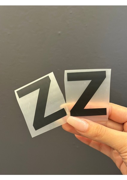 2 Li Ütü Ile Yapışan Z Harfi Arma Transfer Baskı fiyatları