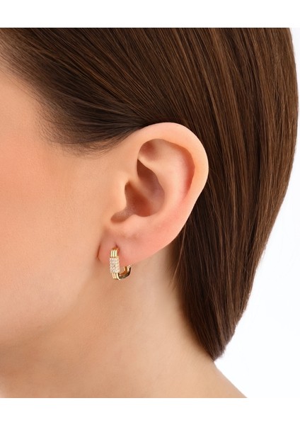 Altın Tasarım Küpe - 14K modelleri