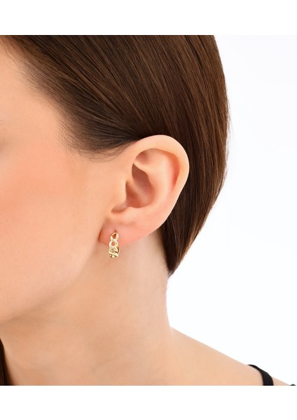 Altın Tasarım Küpe - 14K modelleri