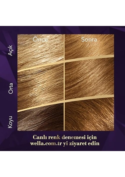 Wella Koleston Supreme Saç Boyası 7/0 Kumral X3'lü fiyatları