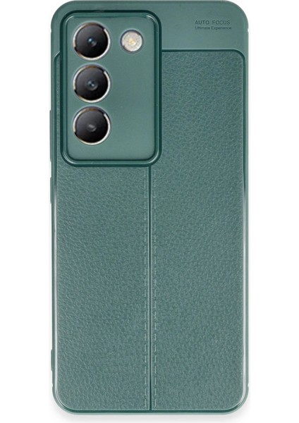Vivo V30 Lite 4g Kılıf Auto Focus Kapak - Koyu Yeşil - FKU1285-5232 modelleri
