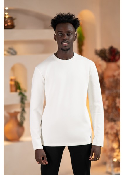 Modal Esnek Kumaş Regular Fit Mevsimlik Sweatshirt modelleri