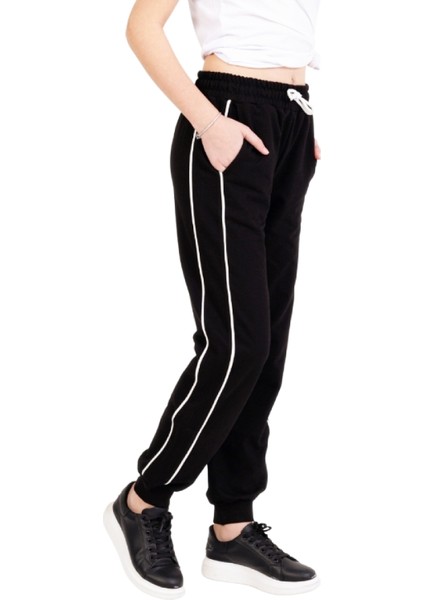 Kız Çocuk Eşofman Alt 2 Iplik-Yanları Çift Biyeli ve Cepli 8-16 Yaş 12400