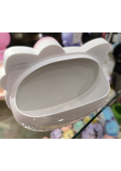 Hello Kitty Figürlü Ayna Makyaj Kutusu Bölmeli 19CM * 16 cm fiyatları